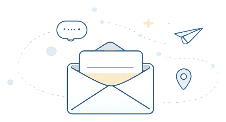 Contacter Kodexum - Illustration représentant un moyen de contact simple et structuré sur le site Kodexum