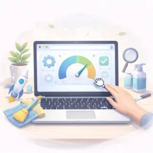 Illustration représentant comment optimiser son navigateur web